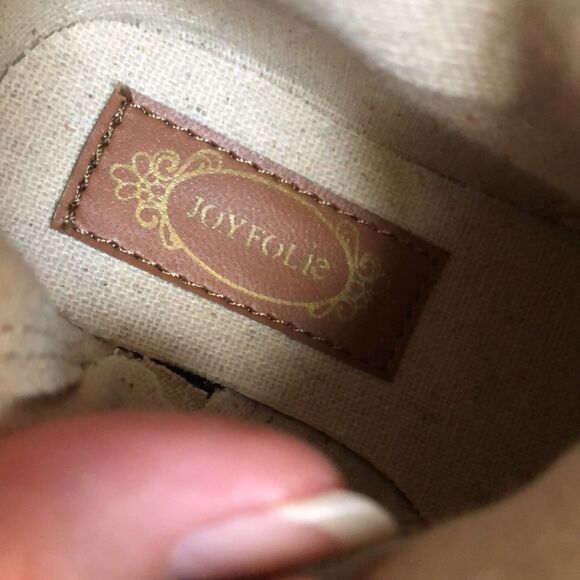 Joyfolie “Leighton in Black” Lace Baby Boots - Picture 9 of 9